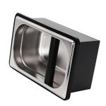 Stainless Steel Espresso Knock Box with Holder