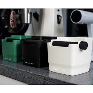 Coffee Knock Box with Noise-Reducing Features