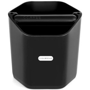 CASABREWS Espresso Coffee Knock Box with Removable Rod