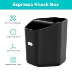 CASABREWS Espresso Coffee Knock Box with Removable Rod