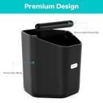 CASABREWS Espresso Coffee Knock Box with Removable Rod