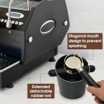 Espresso Knock Box with Removable Tamper Stick