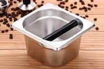 Apexstone Stainless Steel Espresso Knock Box