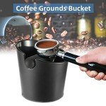 Espresso Knock Box with Removable Knock Lever