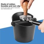 Espresso Knock Box with Removable Knock Lever