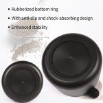 Large Capacity Espresso Knock Box with Removable Bar