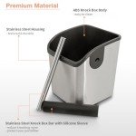 Stainless Steel Espresso Puck Knock Box