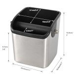 Stainless Steel Espresso Puck Knock Box