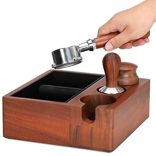 4-in-1 Espresso Knock Box and Organizer