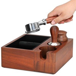 4-in-1 Espresso Knock Box and Organizer