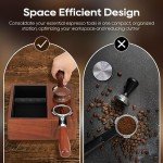 4-in-1 Espresso Knock Box and Organizer