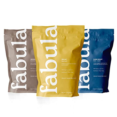 Fabula Coffee Subscription: Dark, Medium, Decaf Beans