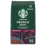 Dark Roast Starbucks Ground Coffee, 18 oz Bag