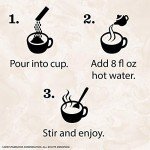 Decaf Dark Roast Arabica Instant Coffee Packets