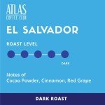 Atlas Coffee Club Dark Roast Pods - El Salvador