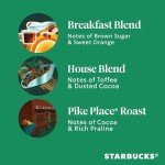 Starbucks Medium Roast Coffee Variety Pack, 3 Bags