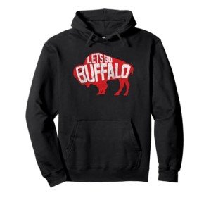 LET'S GO BUFFALO - Ny New York retro sports city fan love Pullover Hoodie