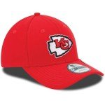 New Era NFL The League 9FORTY Adjustable Hat Cap One Size (US, Alpha, One Size, Kansas City Chiefs - Red)