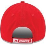 New Era NFL The League 9FORTY Adjustable Hat Cap One Size (US, Alpha, One Size, Kansas City Chiefs - Red)