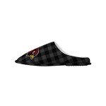 FOCO FOCO Men's NFL Arizona Cardinals Sherpa Lined Buffalo Check Memory Foam Slippers, Large (11-12)