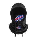 FOCO Buffalo Bills NFL Black Drawstring Hooded Gaiter