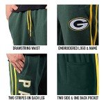 Ultra Game NFL Men's Super Soft Game Day Jogger Sweatpants, Atlanta Falcons, Team Color, Large