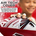 Franklin Sports NFL Atlanta Falcons Football - Youth Mini Football - 8.5" Junior Size Ball - SPACELACE Easy Grip Texture- Perfect for Kids