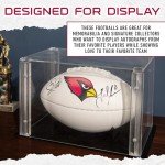 Franklin Sports NFL Arizona Cardinals Autograph Football - Official Size White Panel Souvenir Football for Autographs + Signatures - NFL Team Fan Shop Memorabilia Ball for Display