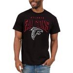 Junk Food Clothing x NFL - Atlanta Falcons - Bold Logo - Unisex Adult Short Sleeve Fan T-Shirt for Men and Women - Size Large
