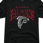 Junk Food Clothing x NFL - Atlanta Falcons - Bold Logo - Unisex Adult Short Sleeve Fan T-Shirt for Men and Women - Size Large