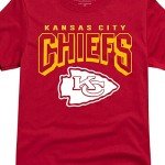 Junk Food Clothing x NFL - Kansas City Chiefs - Bold Logo - Unisex Adult Short Sleeve Fan T-Shirt for Men and Women - Size Small