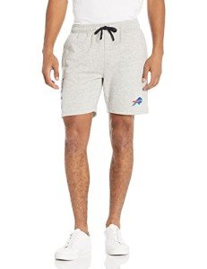 FOCO Buffalo Bills NFL Gray Wordmark Fleece Shorts - XXL