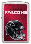 Zippo NFL Atlanta Falcons Helmet Street Chrome Pocket Lighter