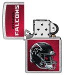 Zippo NFL Atlanta Falcons Helmet Street Chrome Pocket Lighter