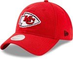 New Era Women's NFL Core Classic 9TWENTY Adjustable Hat Cap One Size Fits All (Kansas City Chiefs Red)