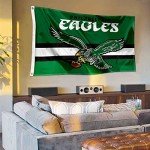 WinCraft Philadelphia Eagles Throwback Vintage Retro 3x5 Banner Flag