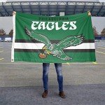 WinCraft Philadelphia Eagles Throwback Vintage Retro 3x5 Banner Flag