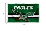 WinCraft Philadelphia Eagles Throwback Vintage Retro 3x5 Banner Flag
