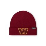 FOCO Men's Washington Commanders NFL Logo Basic Beanie Hat, Team Color