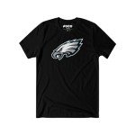 FOCO Men's Standard NFL Team Logo Short Sleeve T-Shirt, Black, XX-Large