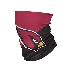 FOCO NFL Arizona Cardinals Neck Gaiter, One Size, Big Logo