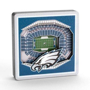YouTheFan NFL Philadelphia Eagles 3D StadiumView Magnets - Lincoln Financial Field