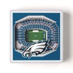 YouTheFan NFL Philadelphia Eagles 3D StadiumView Magnets - Lincoln Financial Field