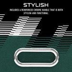 Franklin Sports Philadelphia Eagles NFL Storage Bin - Collapsible Cube Container + Basket - NFL Office, Bedroom + Living Room Décor - Folding Storage Bin for Football Fans - 11"x11"