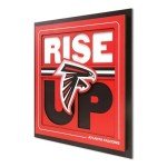 YouTheFan NFL Atlanta Falcons Slogan Series 3D Wall Art