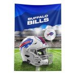 NORTHWEST NFL Buffalo Bills NFL Midfield Wall Hanging, 40 x 57 Inches
