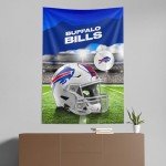 NORTHWEST NFL Buffalo Bills NFL Midfield Wall Hanging, 40 x 57 Inches