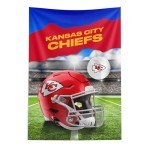 NORTHWEST NFL Kansas City Chiefs NFL Midfield Wall Hanging, 40 x 57 Inches