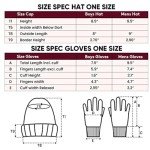 Ultra Game NFL Official Adults Unisex Super Soft Marl Knit Winter Beanie Knit Hat with Extra Warm Touch Screen Gloves, Arizona Cardinals, Team Color, 1SIZE