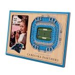 YouTheFan NFL Carolina Panthers 3D StadiumViews Picture Frame